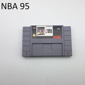 NBA Live 95 Super Nintendo Video Game